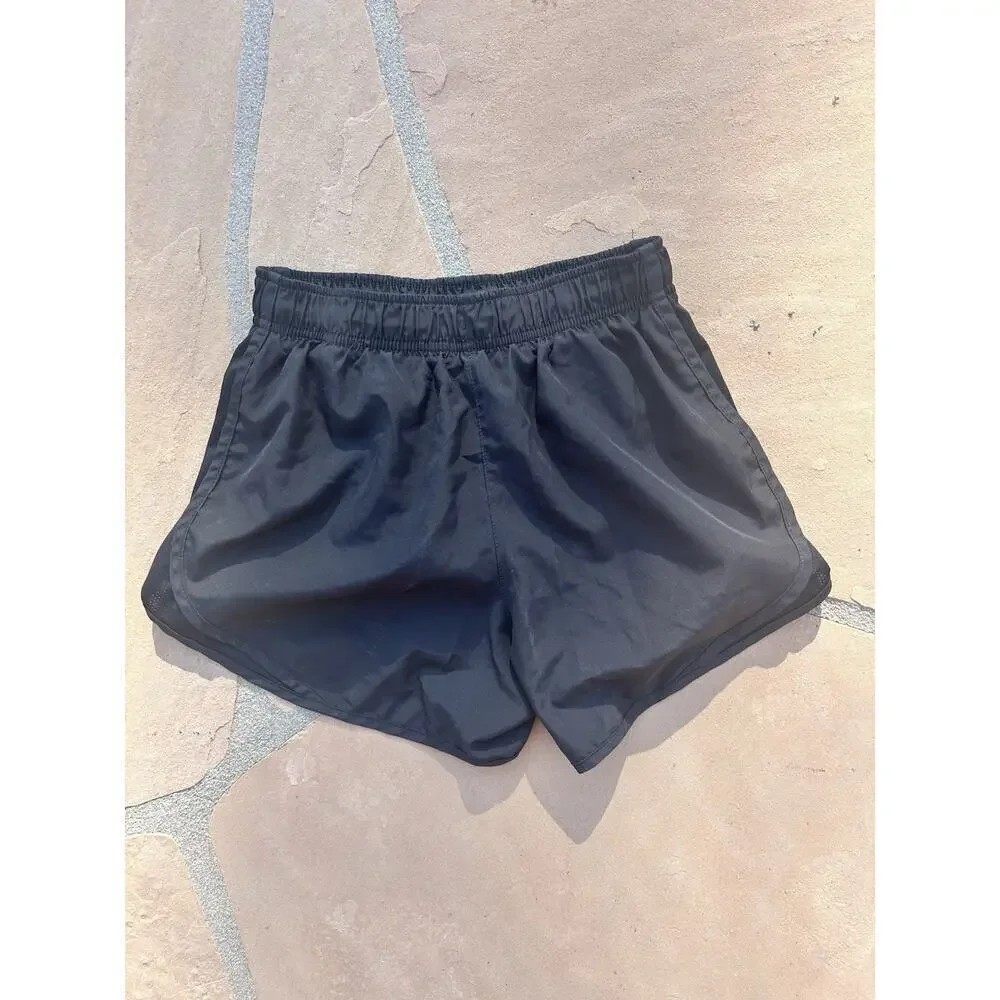 Nike dri-fit running shorts jogging Sz XS Black active wear AG